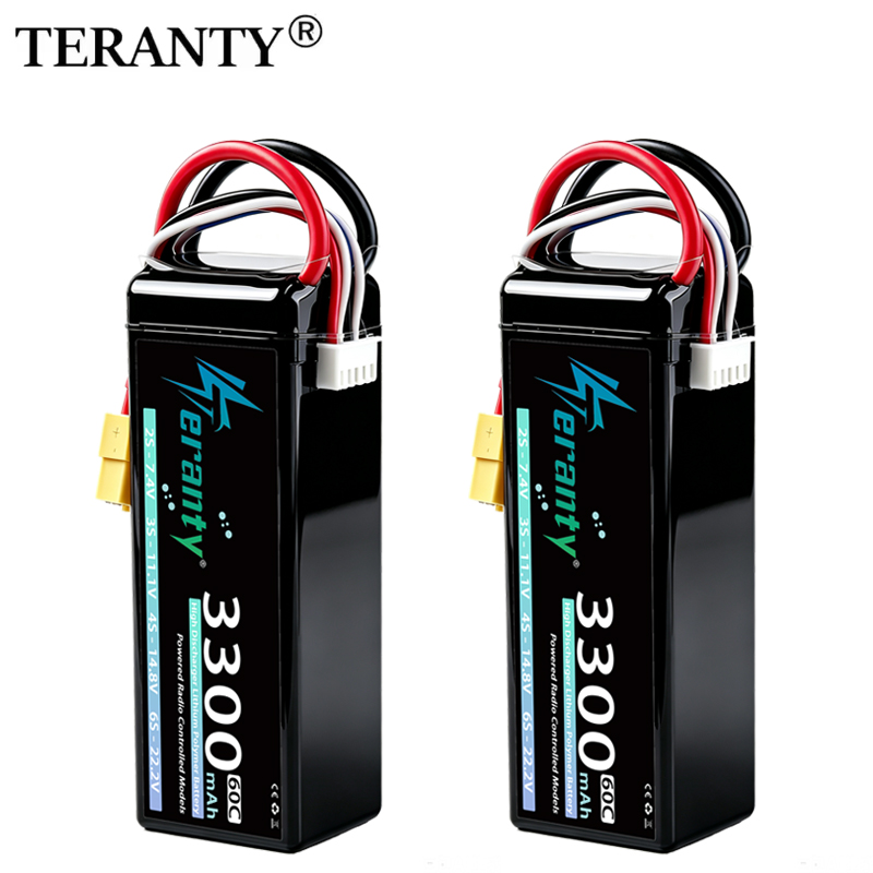 Drone Battery Lipo - TERANTY 4S 3300mAh Lipo Battery 14.8V