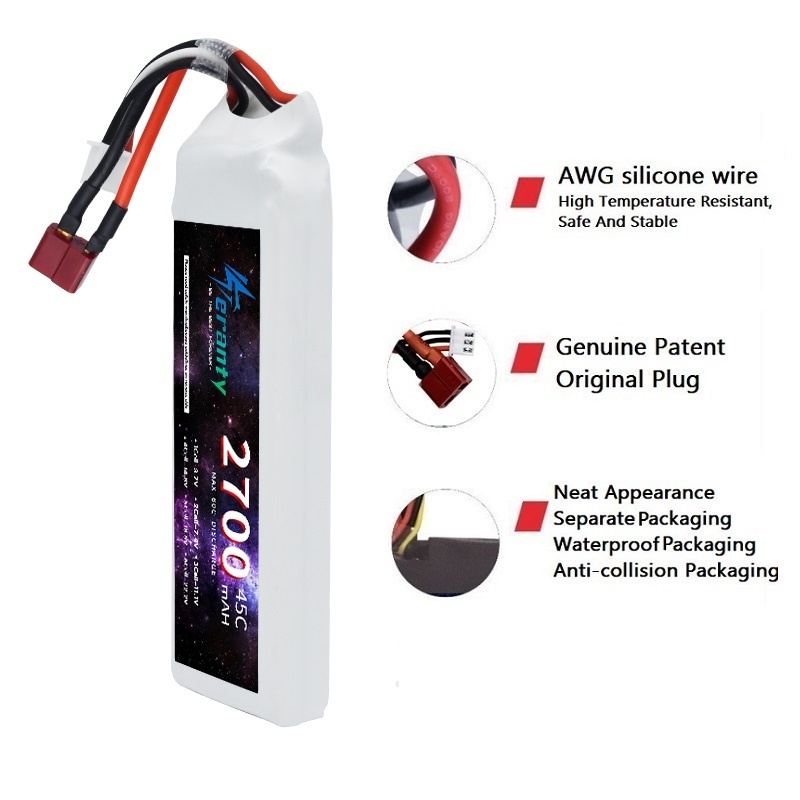 1/3PCS 2S 7.4V Lipo Battery 27 - Drone Battery Lipo ulasan dan harga