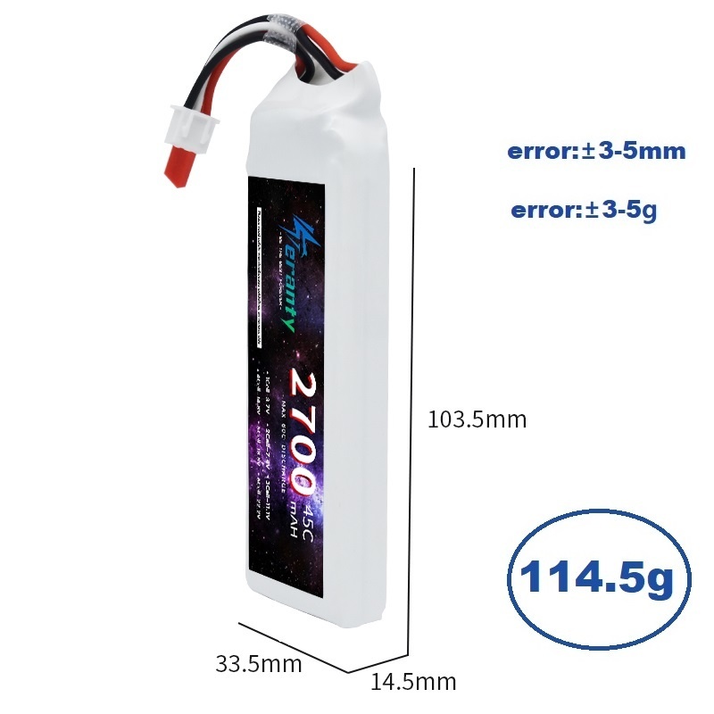 1/3PCS 2S 7.4V Lipo Battery 27 - Drone Battery Lipo ulasan dan harga