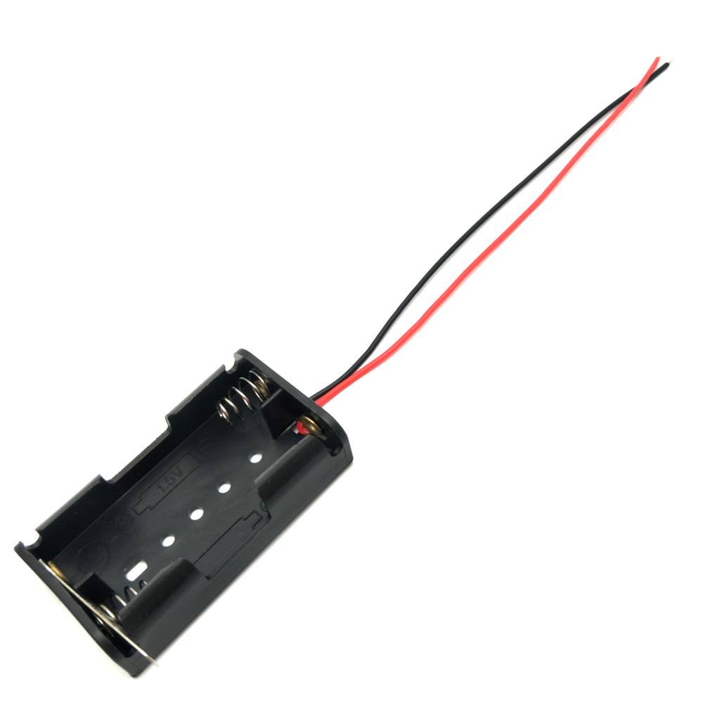 12 Pcs 2 X 1.5V 2 X AA 2xAA 3V - Drone Battery Box ulasan dan harga