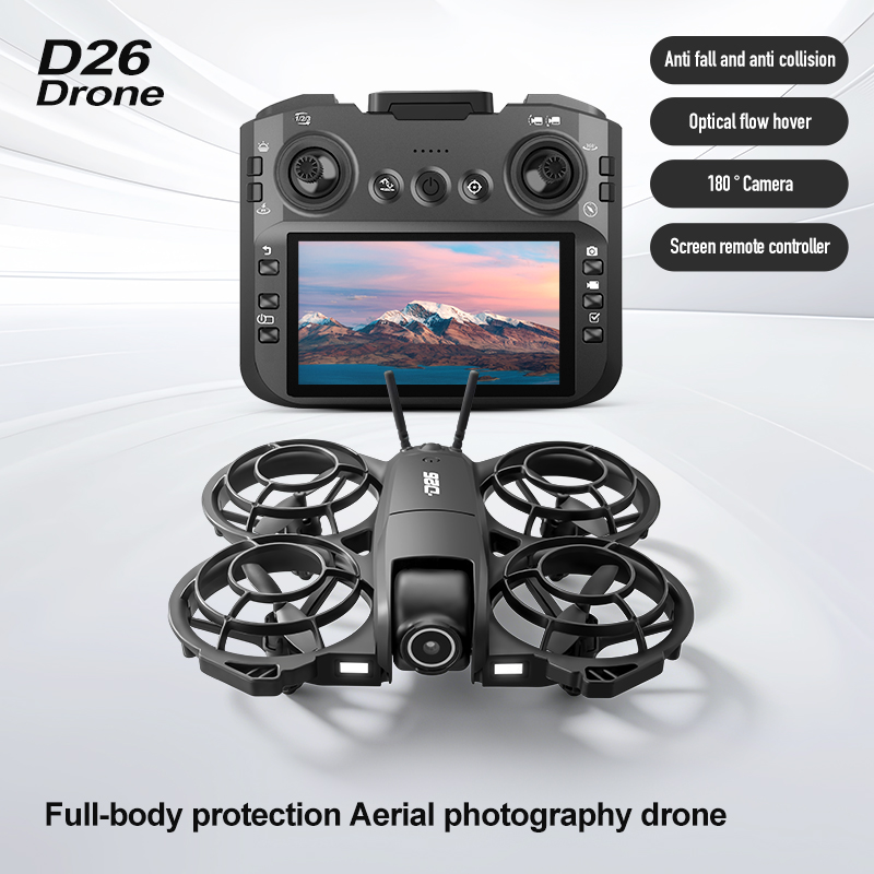 D26 Drone 4K Aerial HD 180° Ca - Drone Battery Box ulasan dan harga